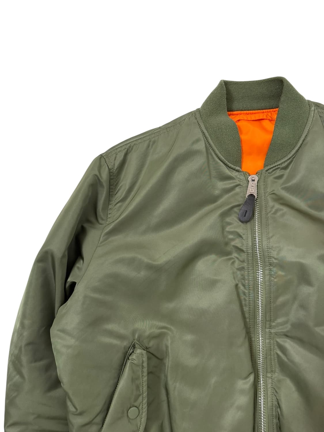 알파인더스트리 ma-1 카키 항공점퍼 상품이미지7