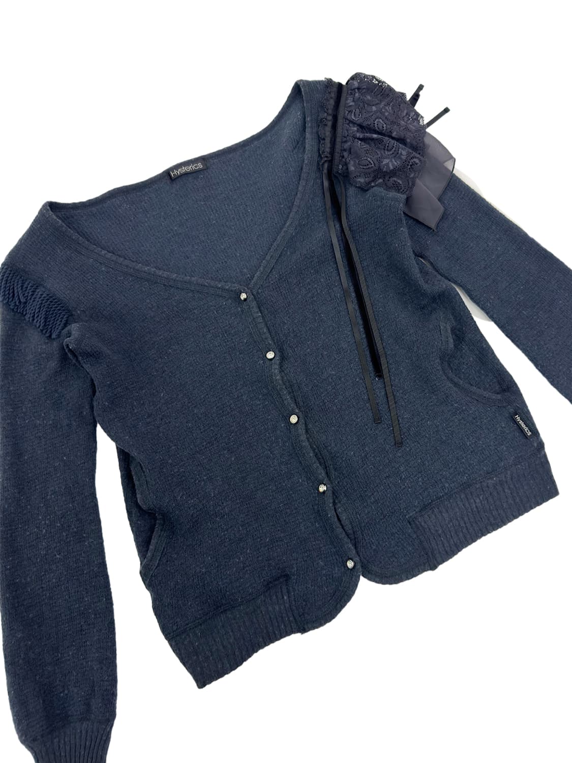 Hysterics Lace Knit Cardigan/ Os 상품이미지3