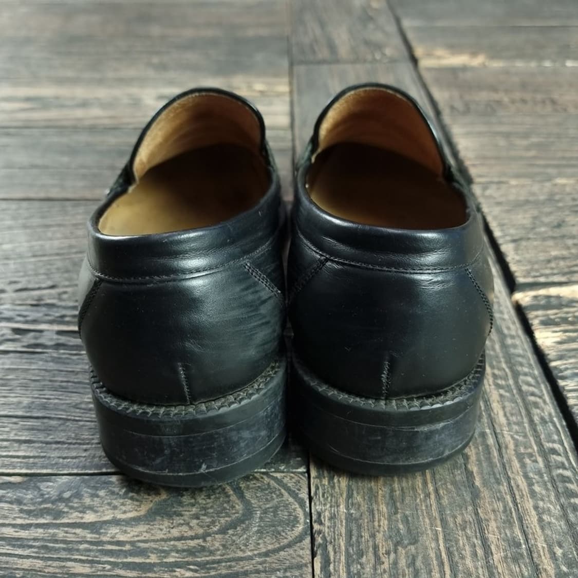 [로맨틱무브] 레더 페니 로퍼 블랙 M18597 상품이미지5