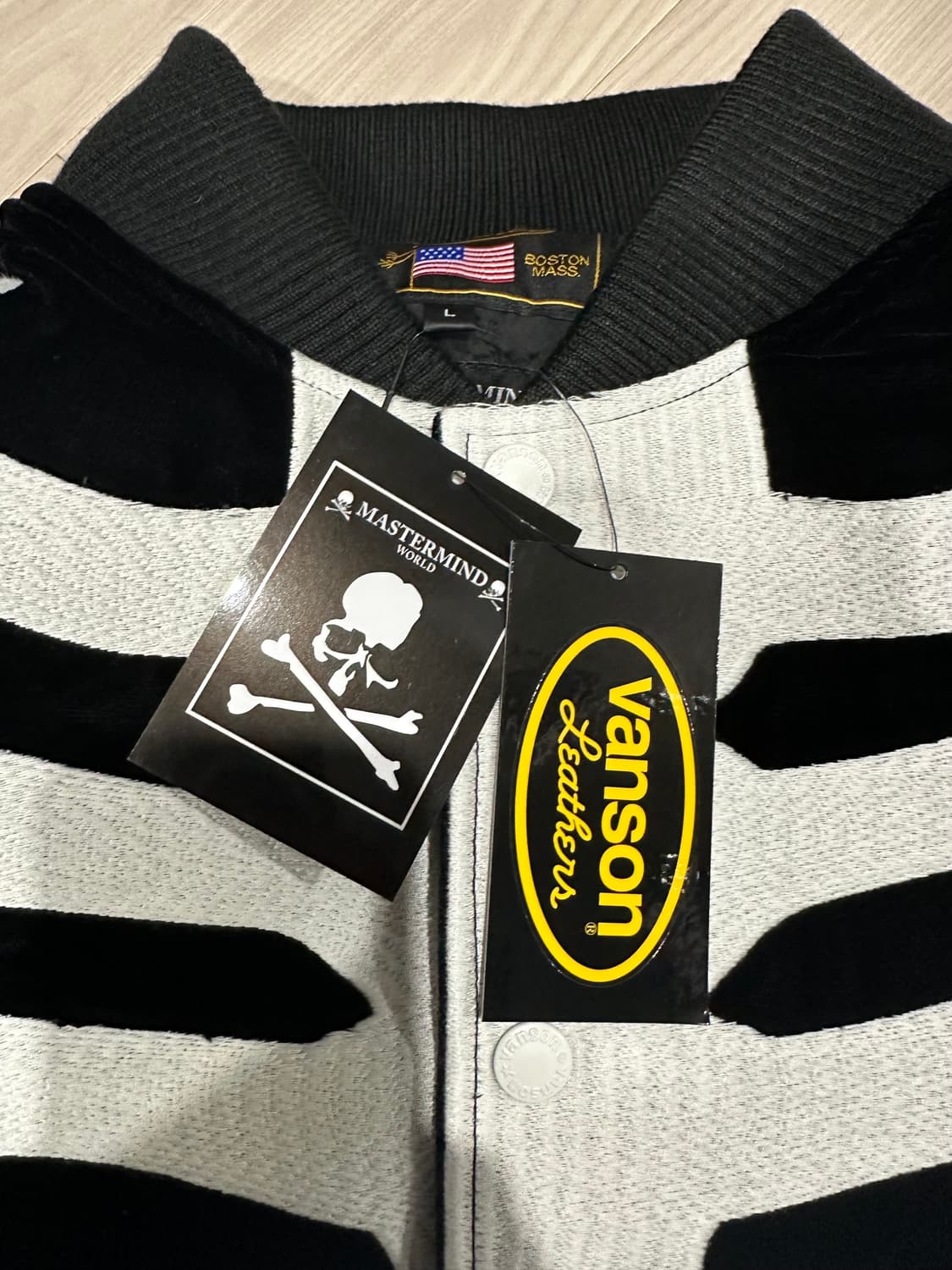 마스터마인드 밴슨 봄버자켓 파격가판매 상품이미지3