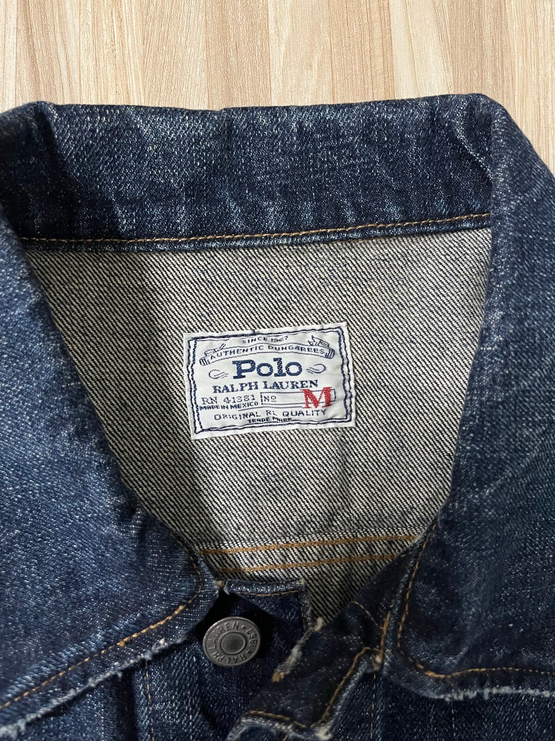 폴로 랄프로렌 데님 자켓 M 상품이미지3