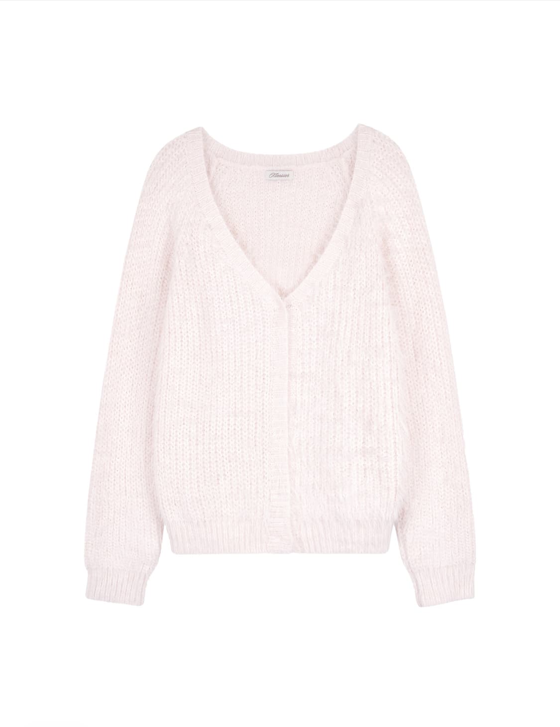 클리시어 슈가플럼 가디건 핑크 상품이미지1