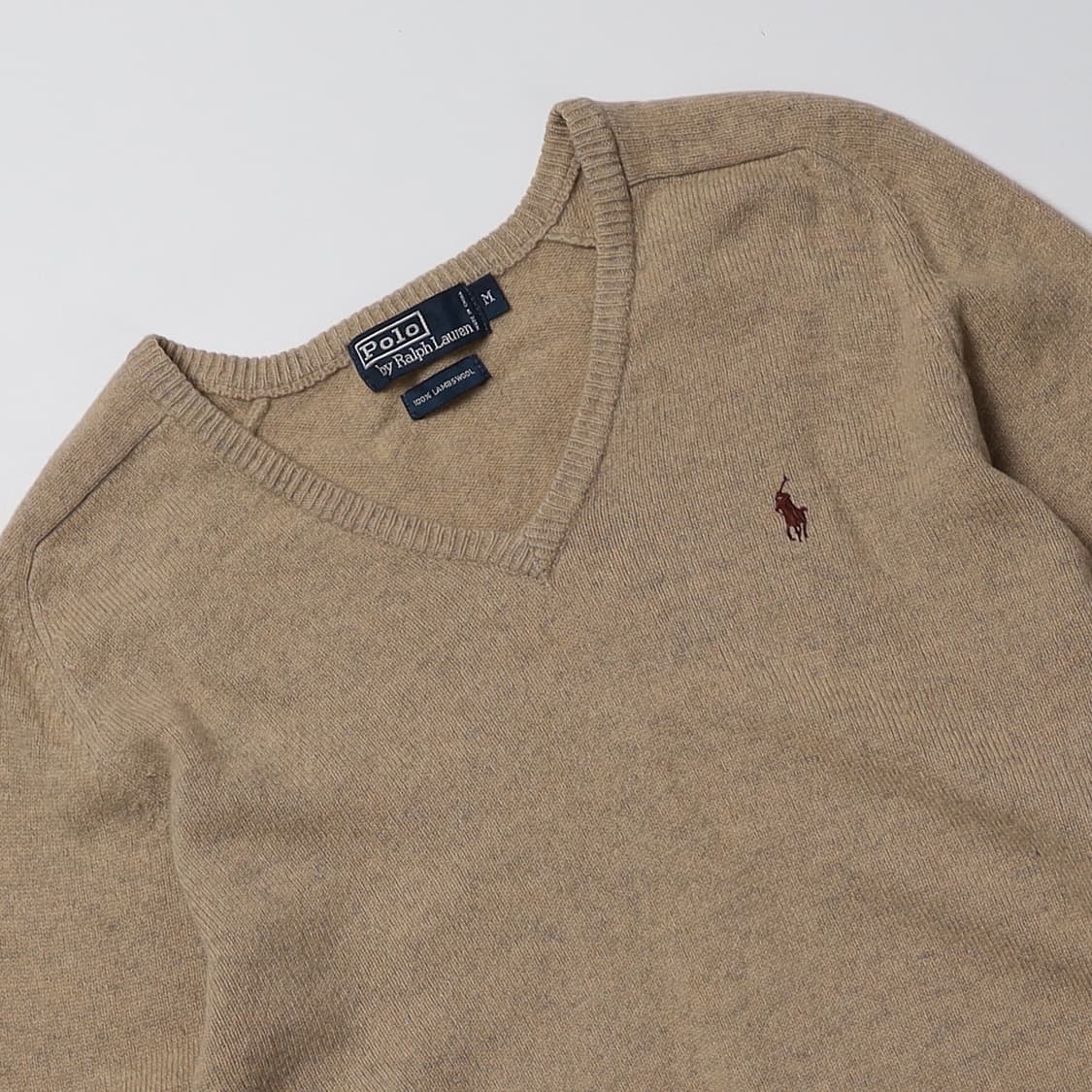 Polo by Ralph Lauren 브이넥 램스울  상품이미지4