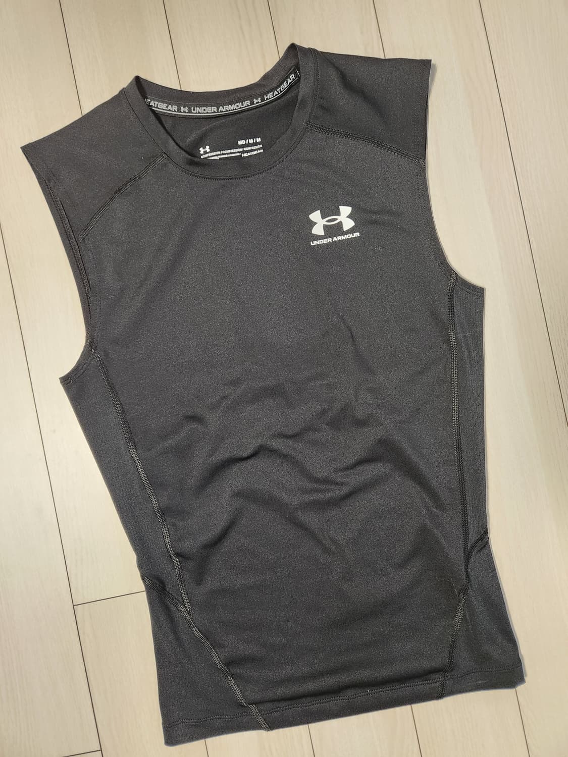 새상품급)언더아머 히트기어 아머 컴프레션 슬리브리스 1361522 사이즈 상품이미지1