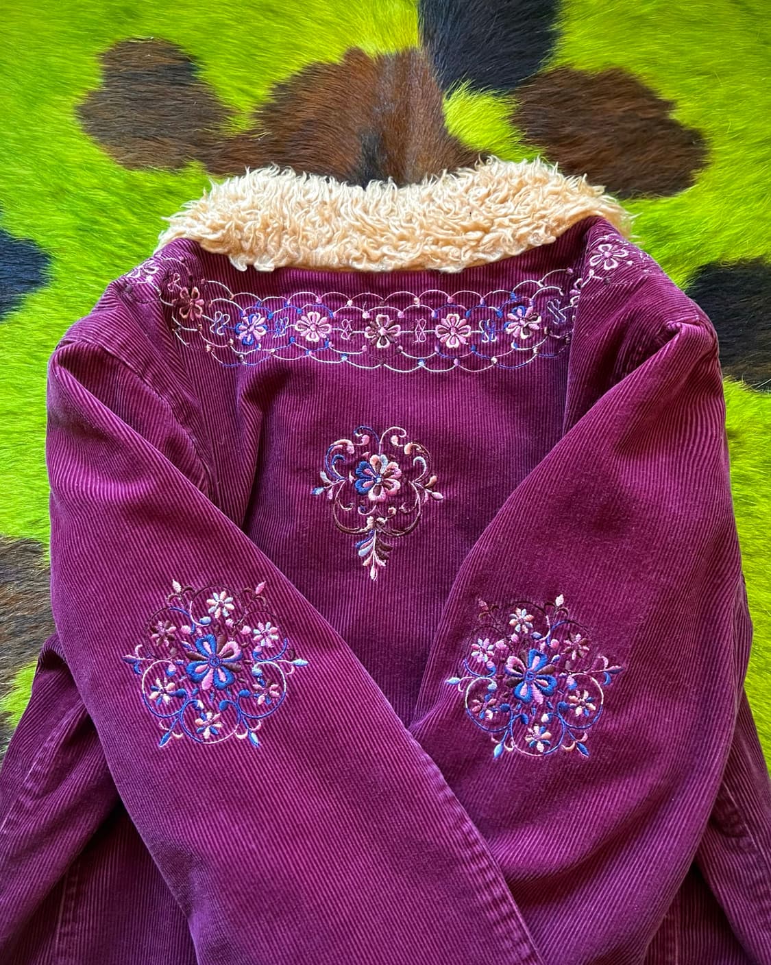 1990s HYSTERIC GLAMOUR Native Aztec Coat 상품이미지9