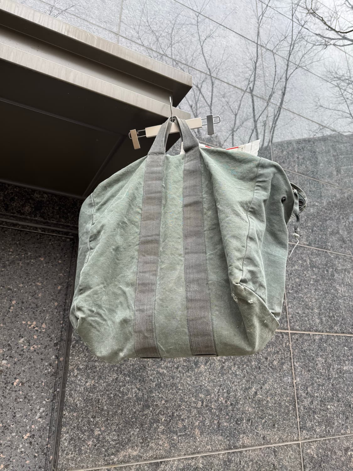 80s-90s US ARMY 미군 더플백 빈티지 상품이미지1