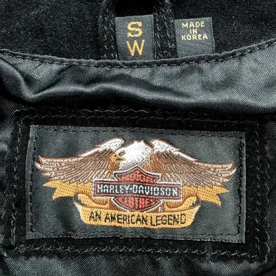 할리데이비슨 여성 스웨이드 레더 베스트 S 상품이미지9