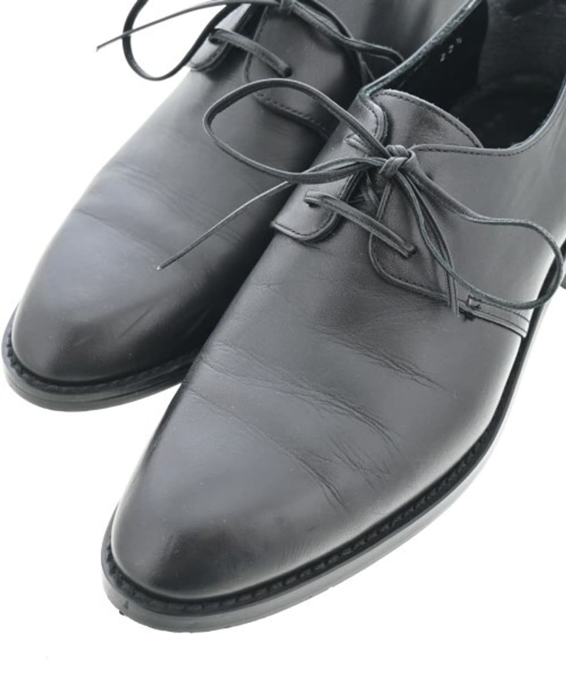 꼼데가르송 트리콧 레이디스 레더 드레스슈즈 상품이미지5