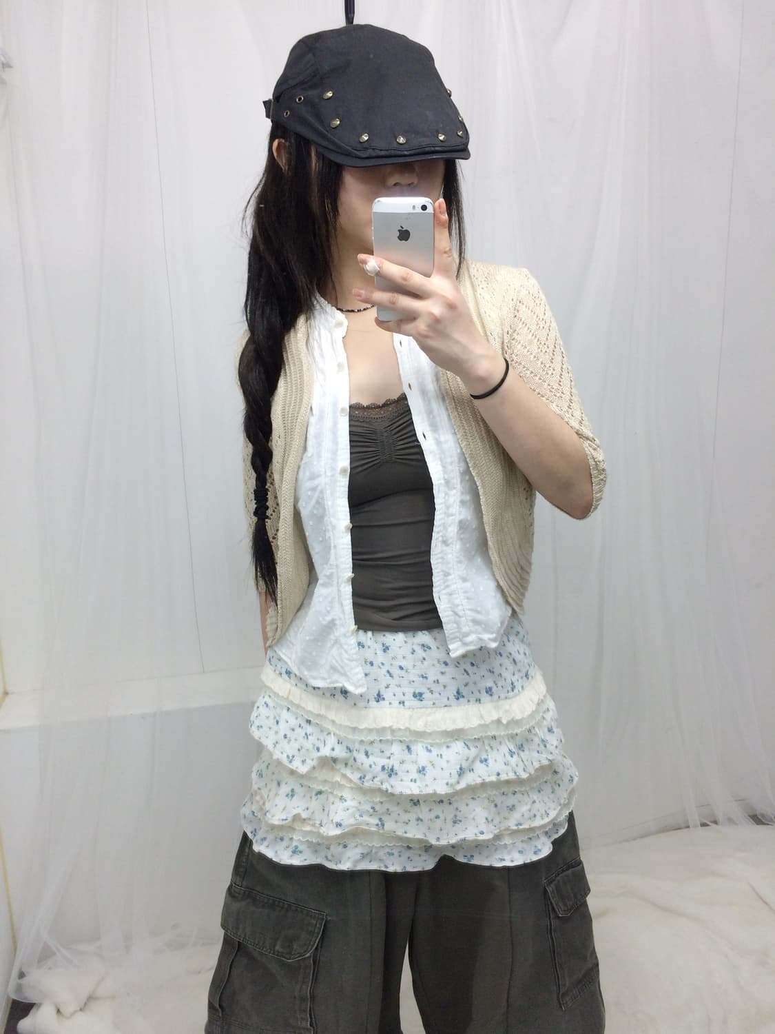 카키 베이지 여리 모리세트 상품이미지3