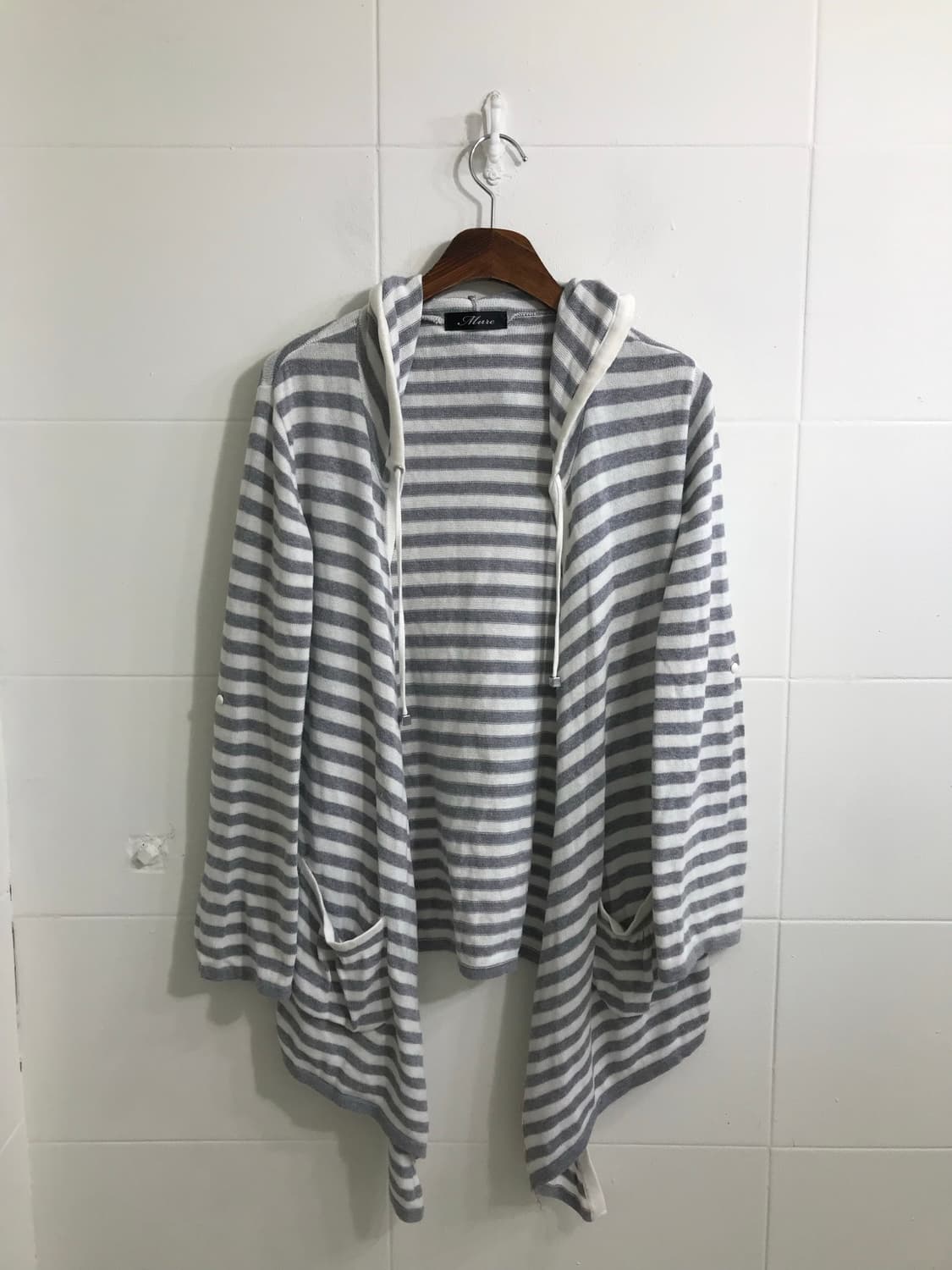 데일리 네이비 갸루 니혼진 케이프코트 프레피 코디세트 상품이미지6