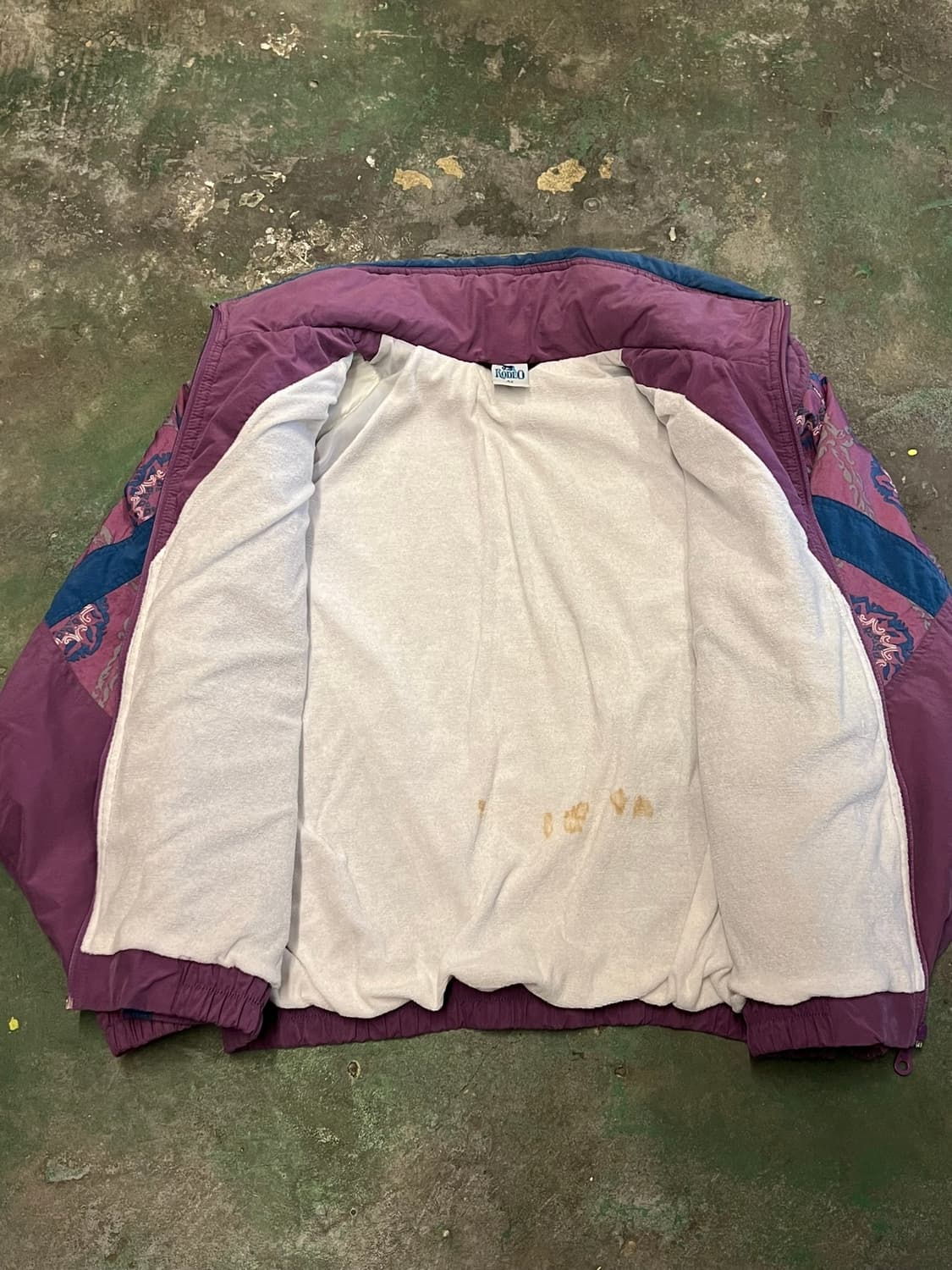 90's [M] 빈티지 바람막이 RODEO 자켓 윈드브레이커 상품이미지7