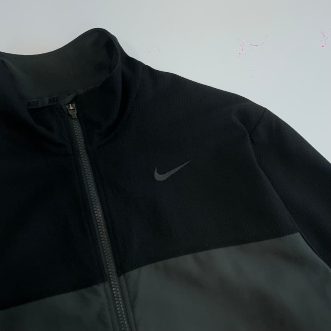 Nike 나이키 그레이 블랙 배색 집업 상품이미지4
