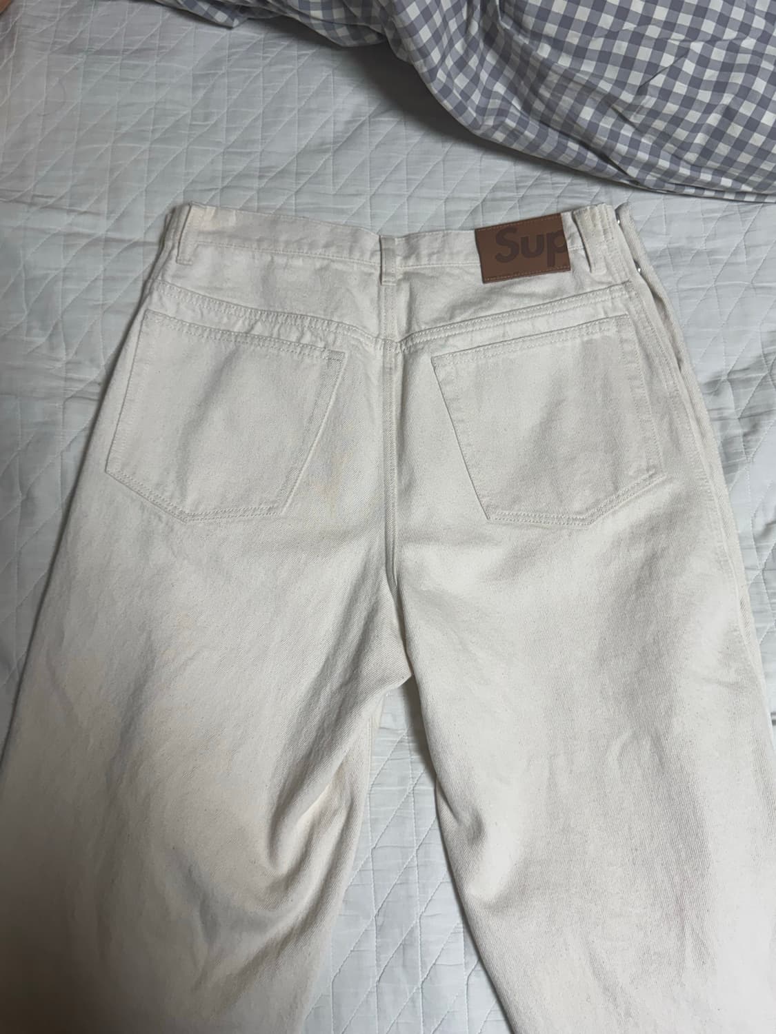 슈프림 스냅오프 배기 진 내추럴 - 23FW (30) 상품이미지5