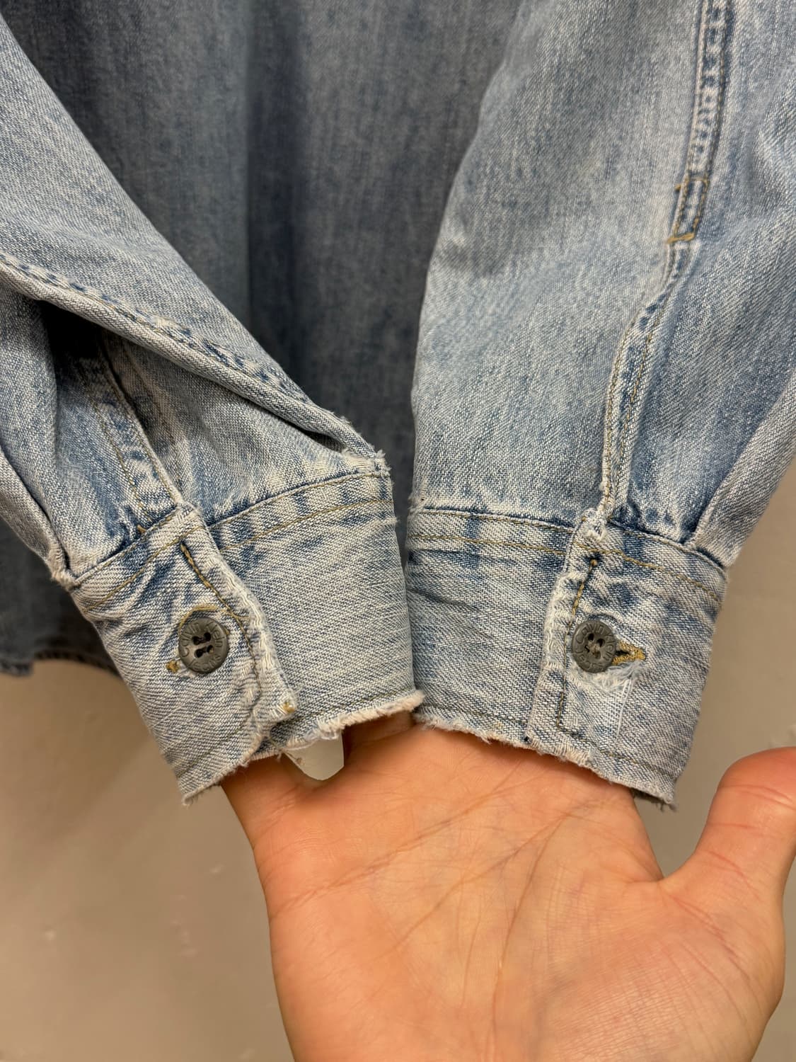 L) 90s Calvin Klein Jeans Band Collar De 상품이미지6