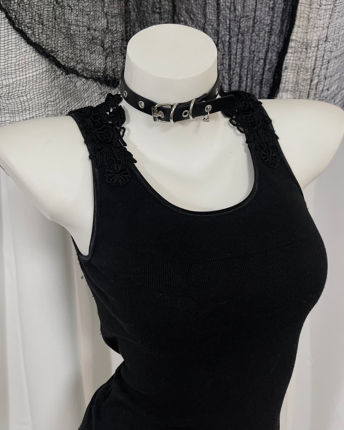 lace sleeveless 상품이미지3