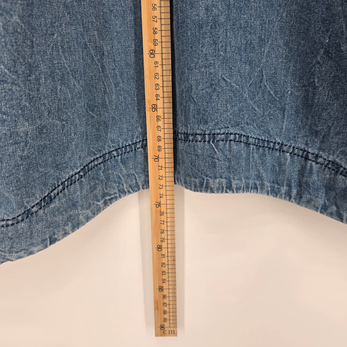 Wednesday Free 데님 스커트  66-77 상품이미지7