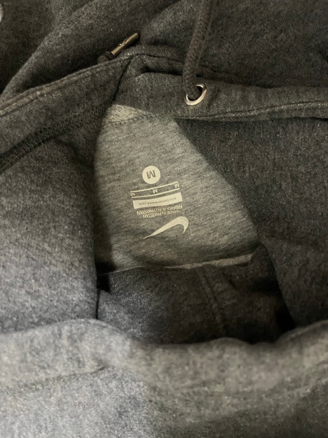 나이키 후드 그레이 차콜 다크그레이 상품이미지2