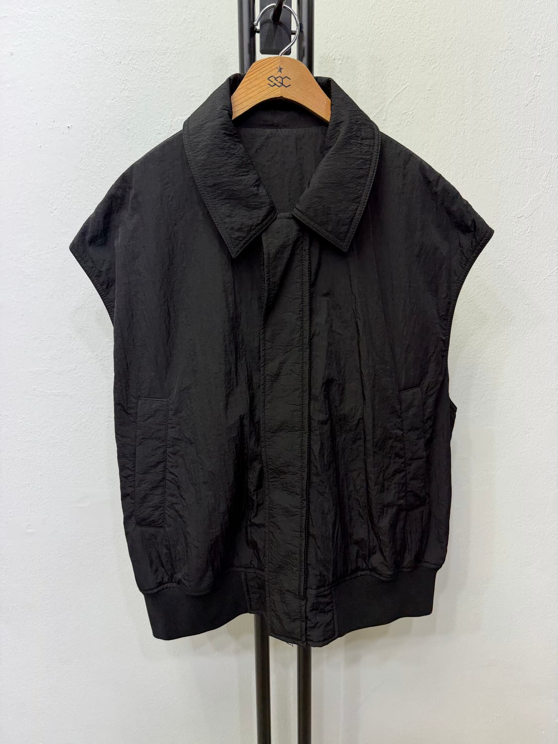 정품) 솔리드옴므 22ss 이중 나일론 마원 자켓 52(110) 상품이미지6