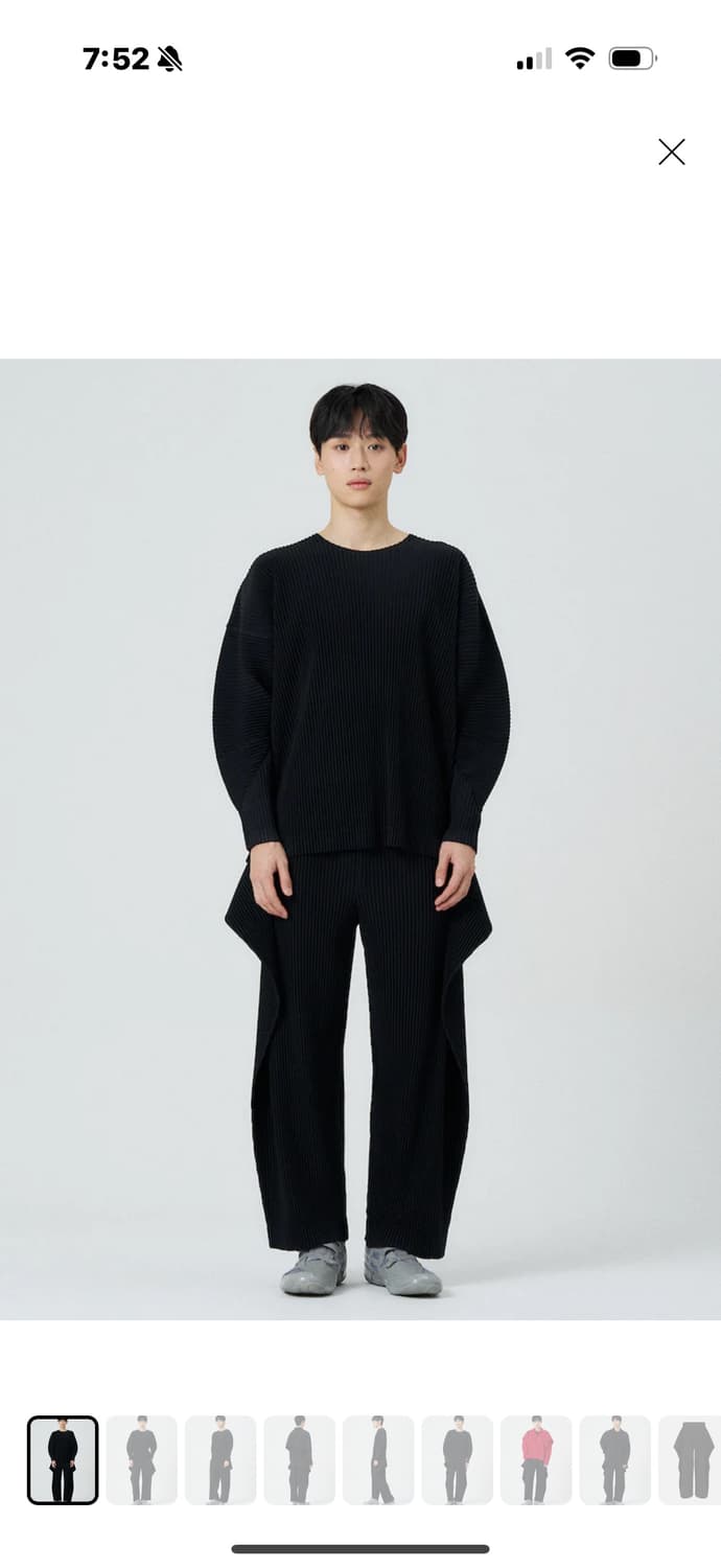 옴므플리세 커버 앤 폴드 팬츠 상품이미지2