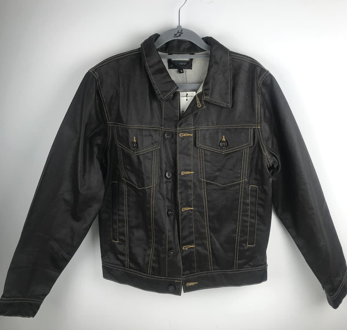 코팅 데님 트러커자켓 청자켓 레더 워크디트로이트 아이젠하워 빈티지가죽점퍼 상품이미지2