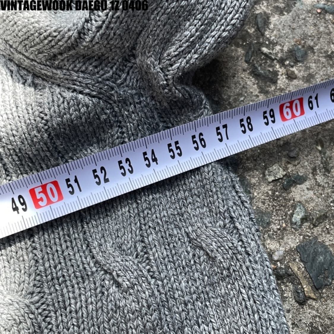 폴로 꽈배기 니트 L 상품이미지6