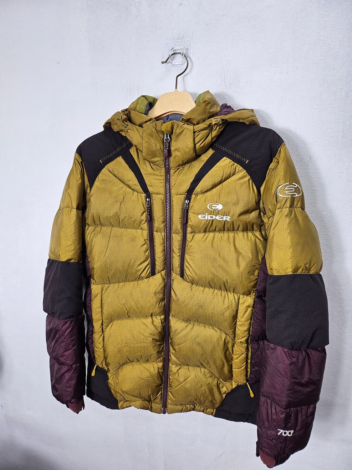 아이더 700필파워 윈드스토퍼 구스패딩 95 M 상품이미지2