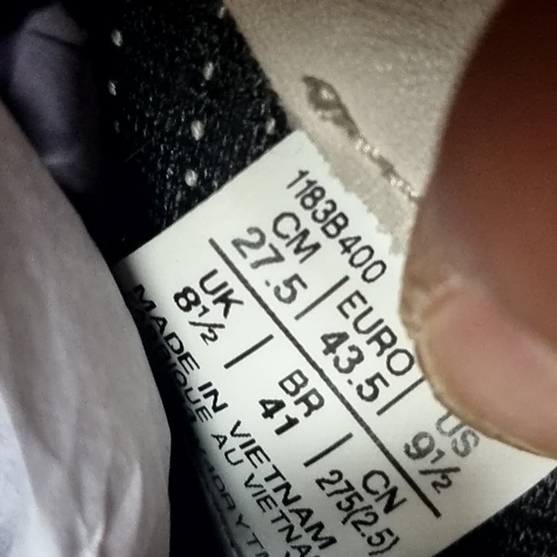 오니츠카타이거 검흰 운동화(275) 상품이미지7