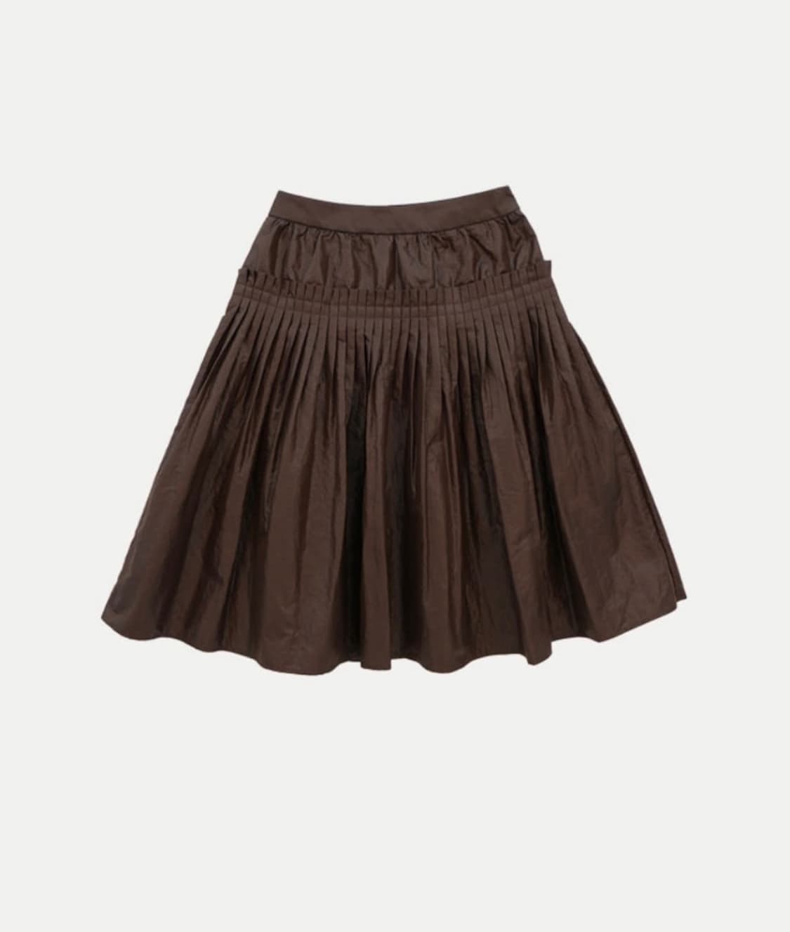 콜로신스 핀턱 미디 스커트 M 상품이미지1