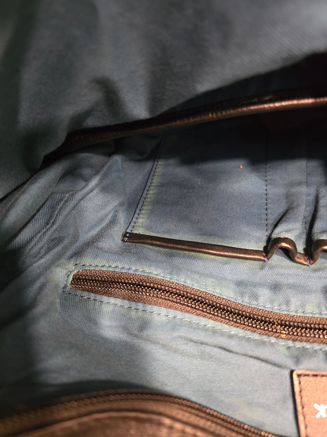 만다리나덕 블랙 가죽 서류가방 크로스백 토트백 상품이미지10