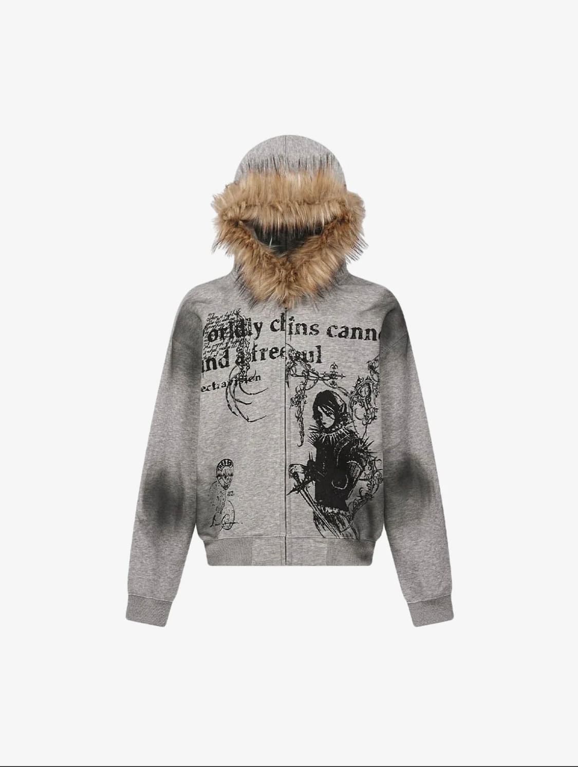 thesupermade 퍼 후드집업 상품이미지1