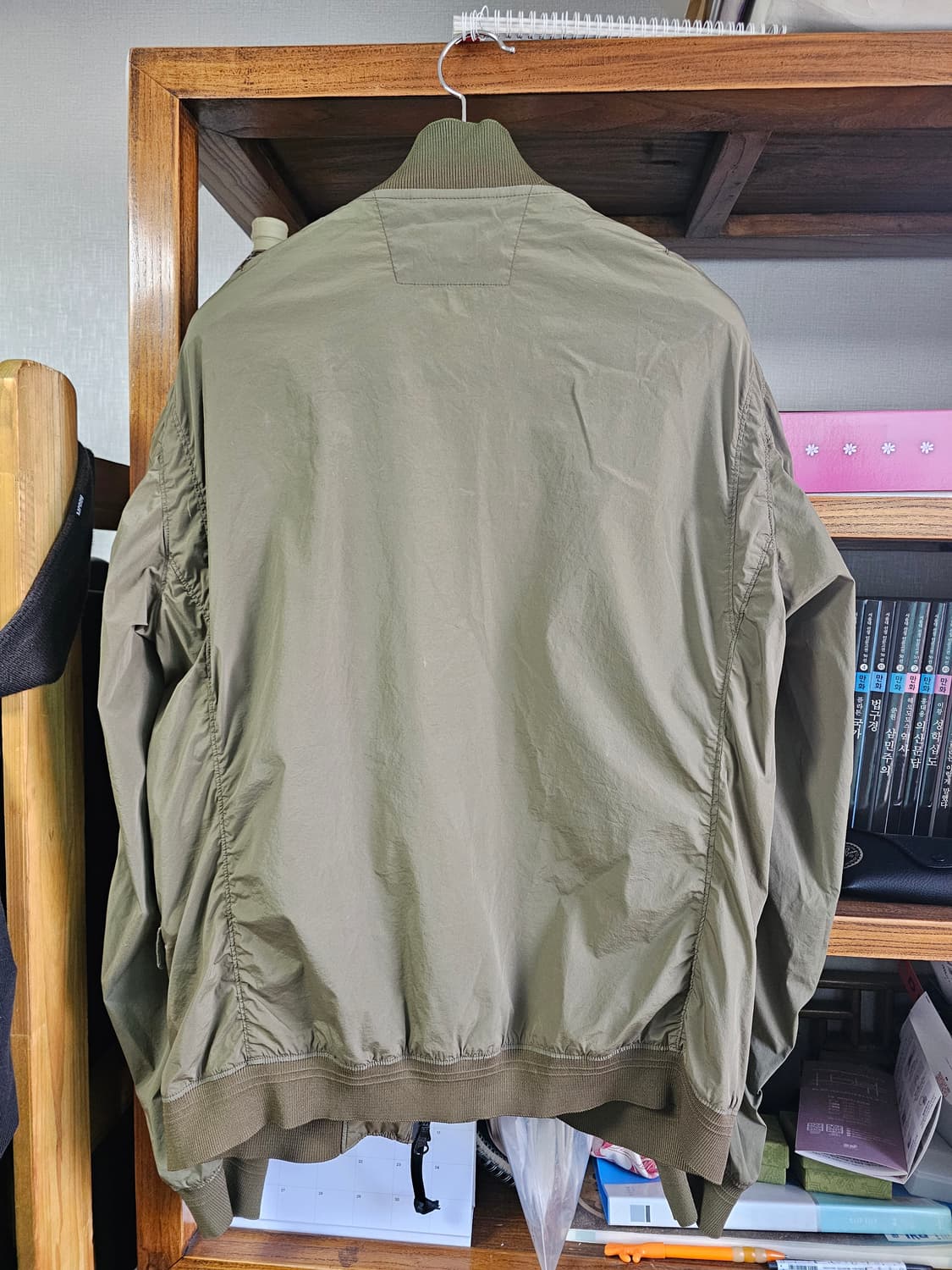 새거급 씨피 CP컴퍼니 봄버 자켓 나일론 팔아요 ma1 바람막이 마원 상품이미지8