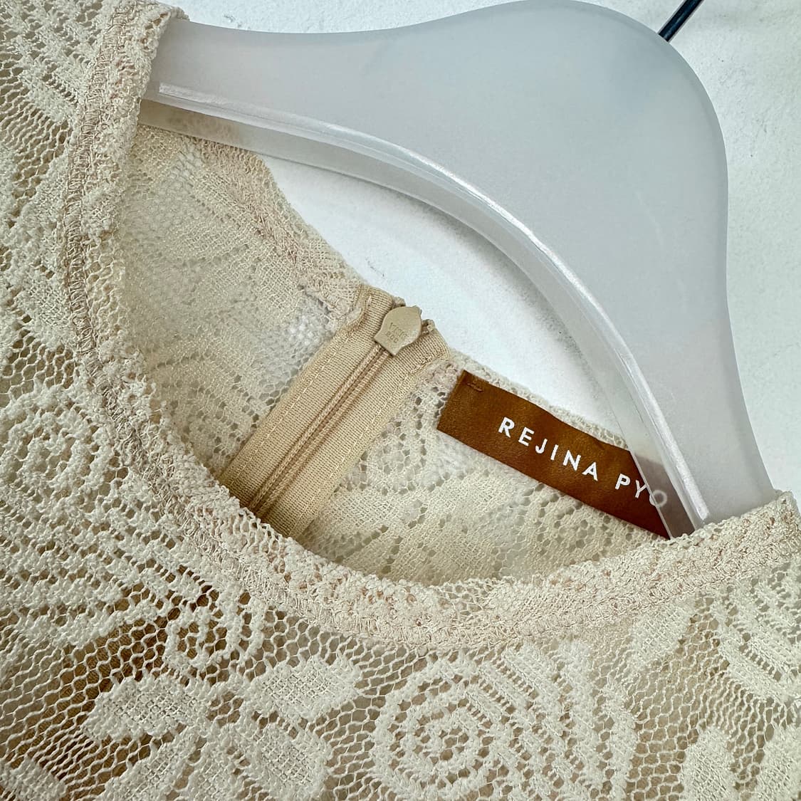 레지나표 신상 플로럴 레이스 탑 상품이미지4