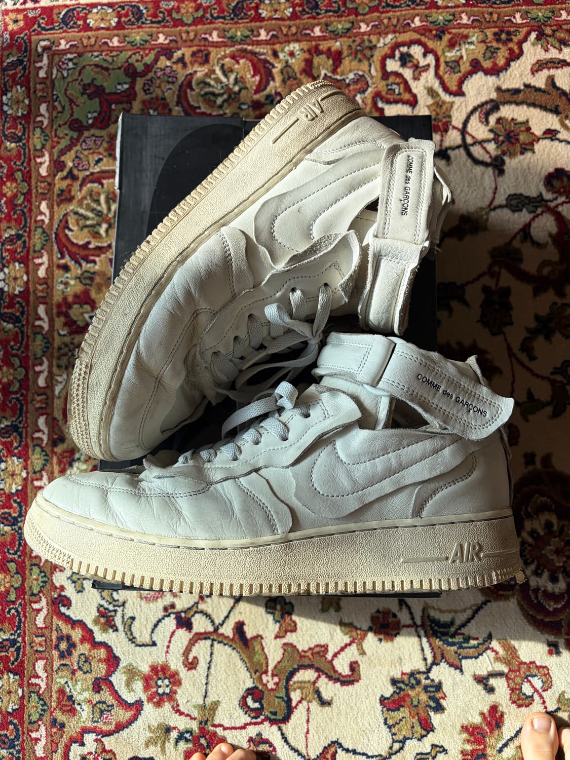 (280) 나이키 꼼데가르송옴므플러스 에어포스 미드 상품이미지3