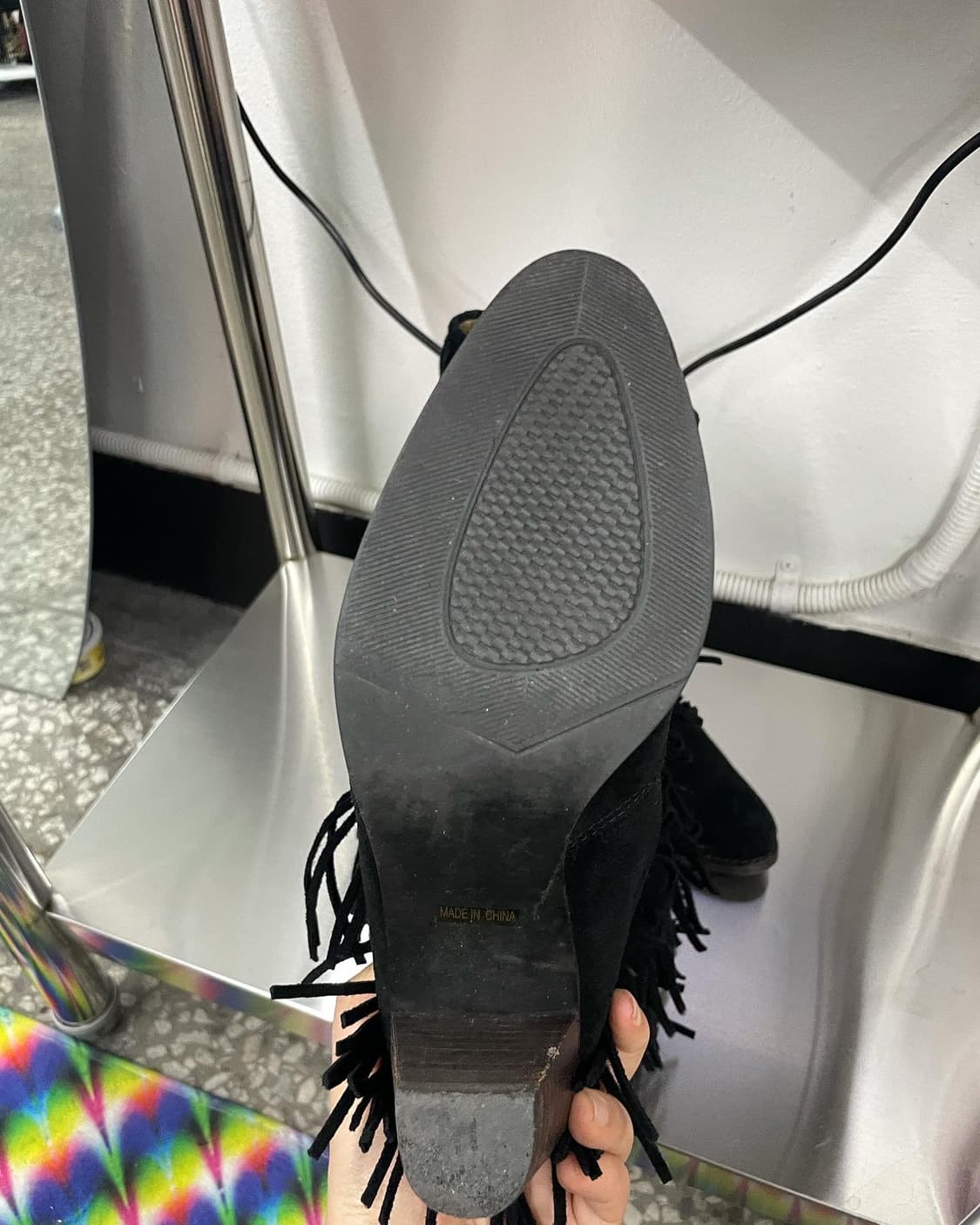 프린지 스웨이드 부츠 상품이미지6