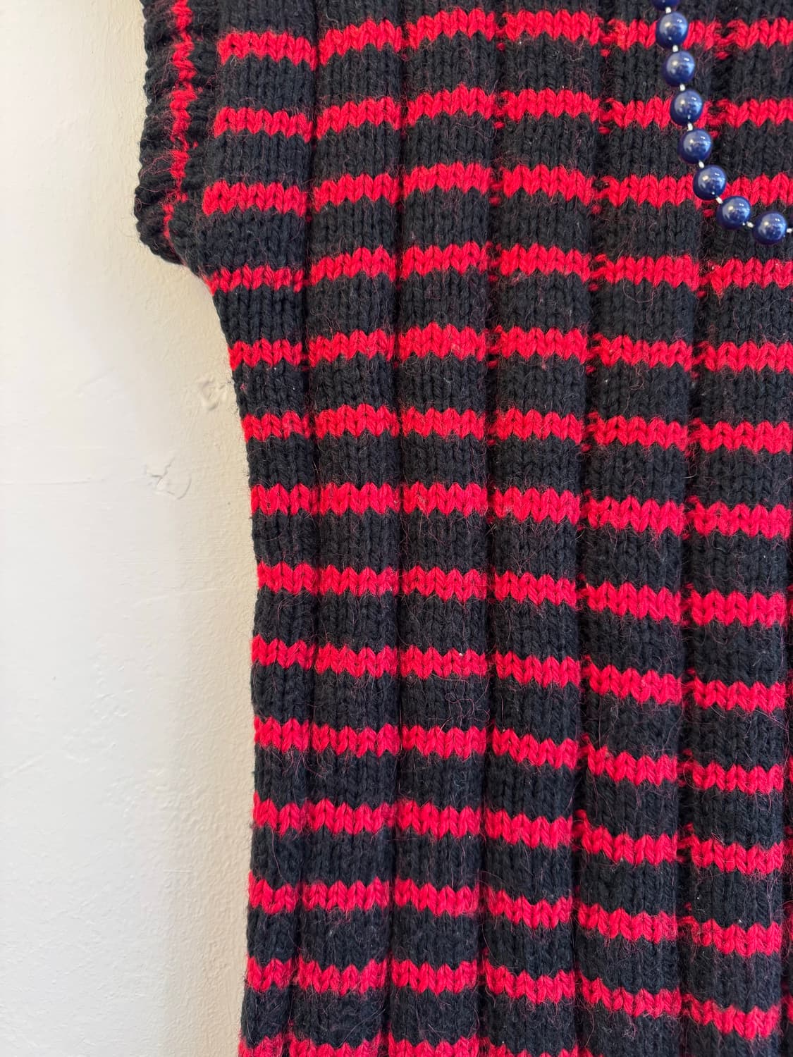 레드&블랙 스트라이프 터틀넥 베스트 상품이미지4