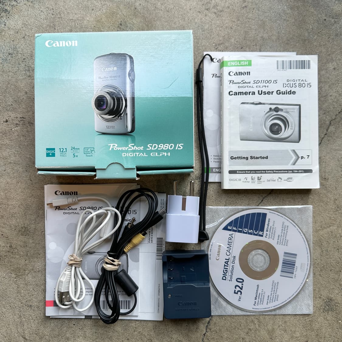 캐논 풀박스 익시 930 /익서스 200 IS 디지털 카메라 디카 상품이미지3