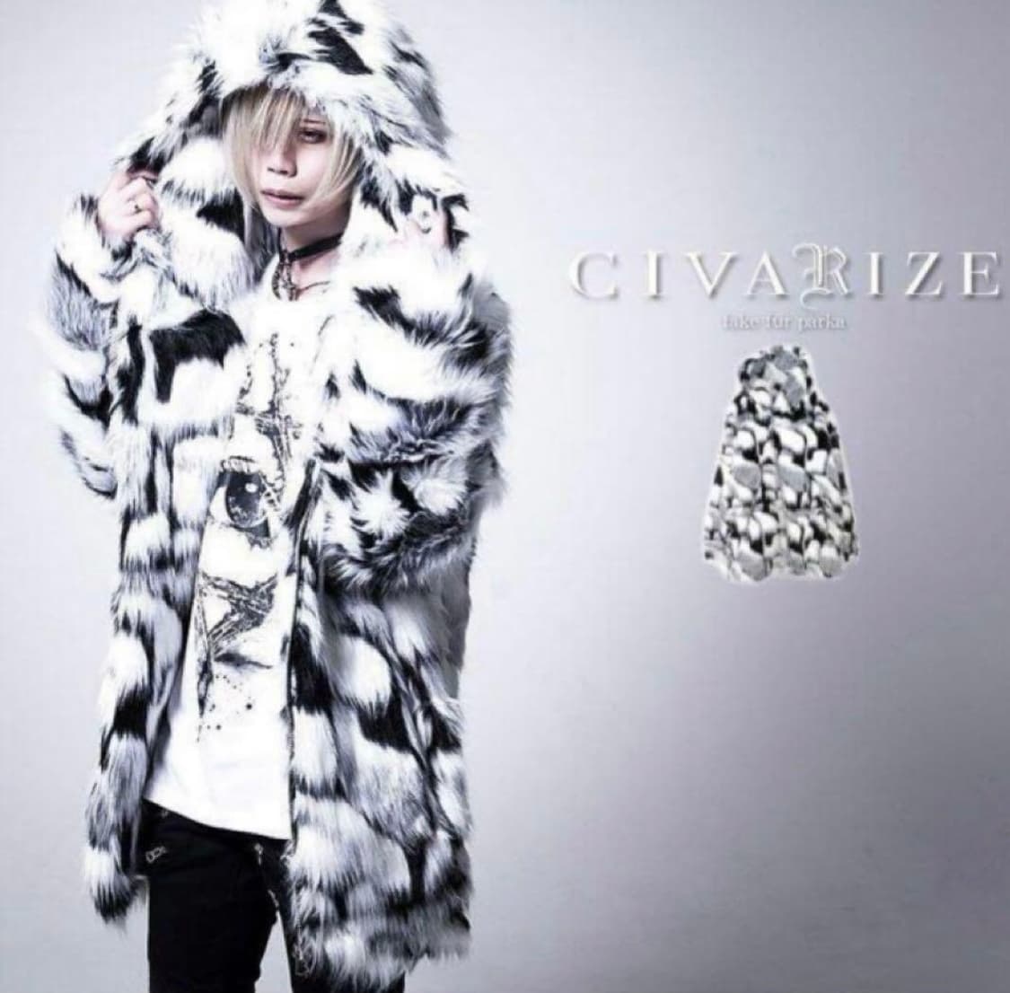 Civarize 퍼파카 상품이미지1