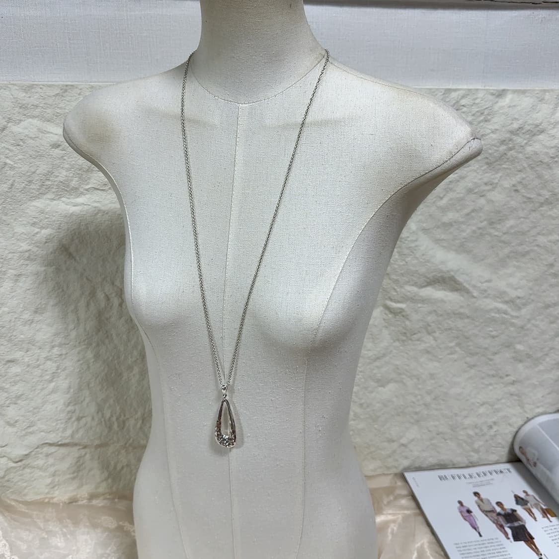 빈티지 해머링 헤어핀 오리엔탈 목걸이 상품이미지1