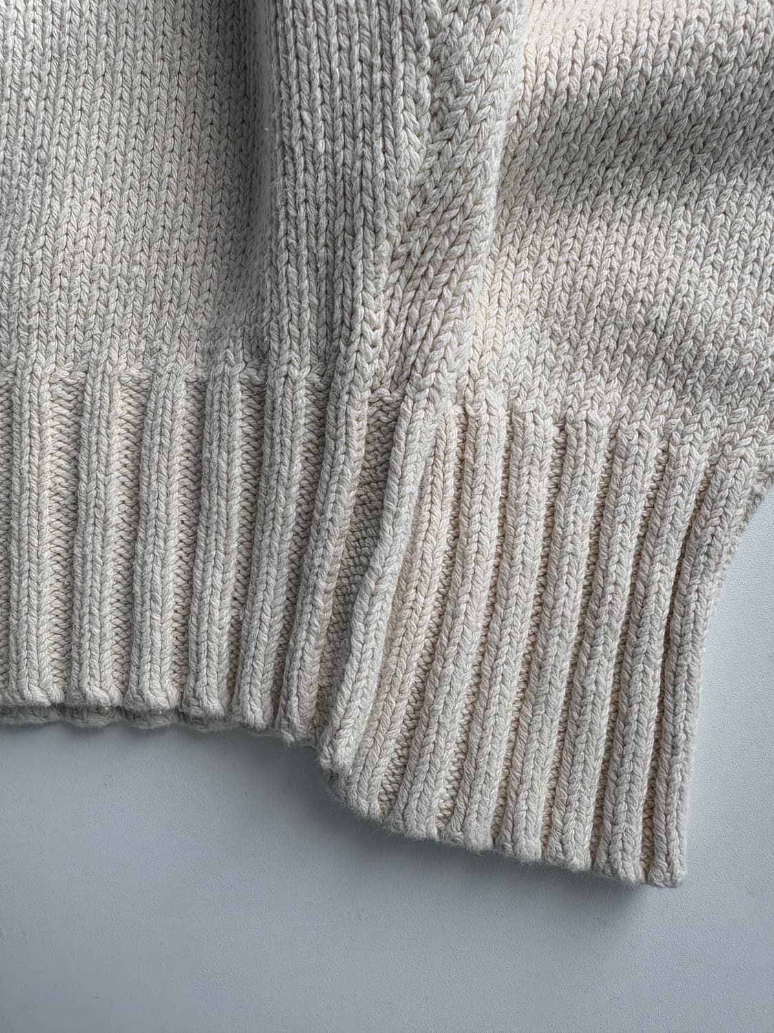 Polo 폴로 랄프로렌 아이보리 코튼 니트 상품이미지5