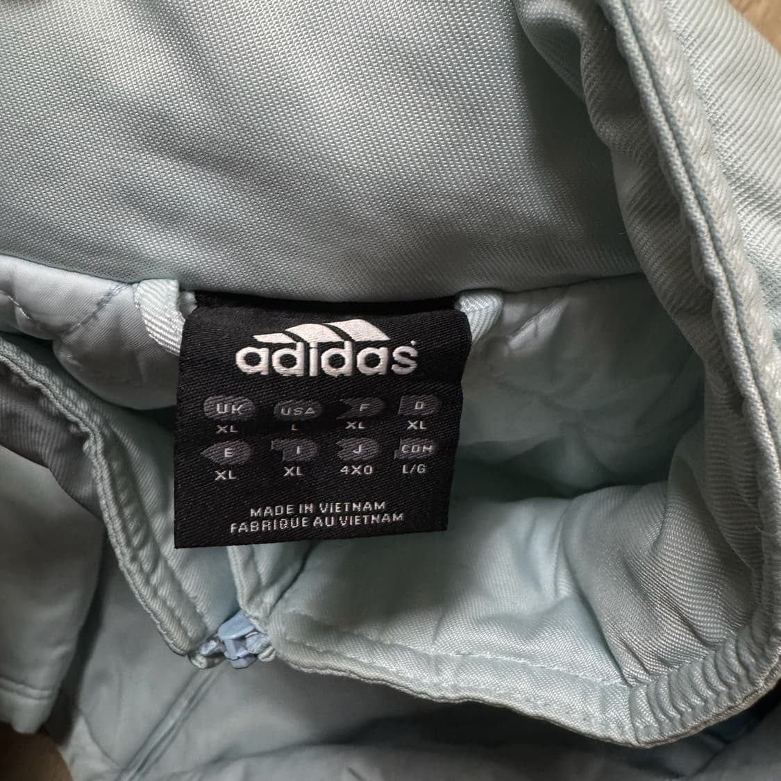 아디다스 올드스쿨 로고 바람막이 자켓 XL/105  상품이미지5