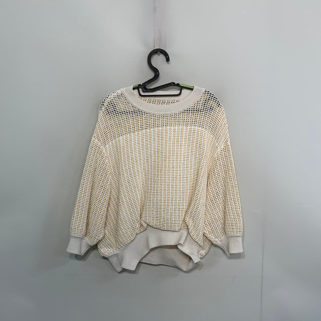 한섬 시스템 그물 니트 90 상태최상 상품이미지1