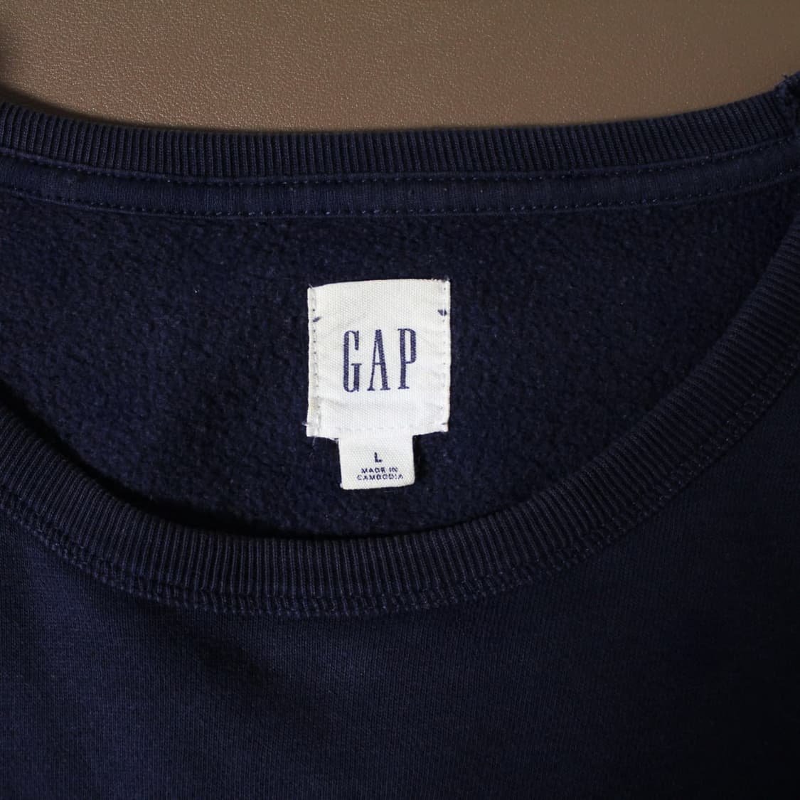 GAP 갭 네이비 기모 맨투맨 상품이미지4