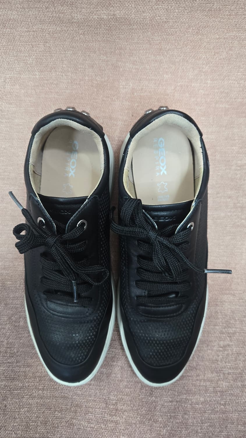 제옥스 키높이 240mm- 루비디아 블랙 스니커즈 운동화 상품이미지2