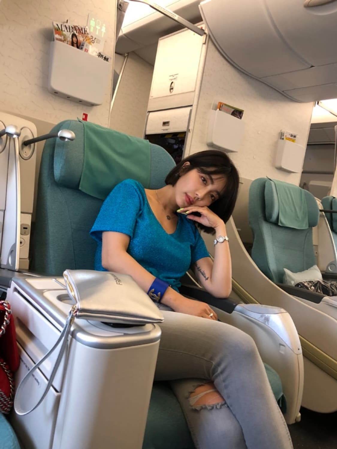 갸루블루펄데일리티셔츠 상품이미지1