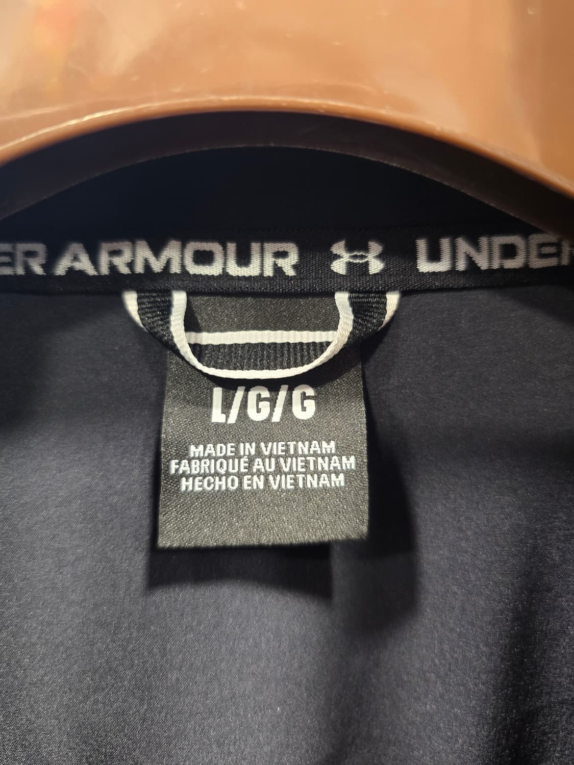 언더아머 후드 집업 바람막이 자켓 L (100) 상품이미지6