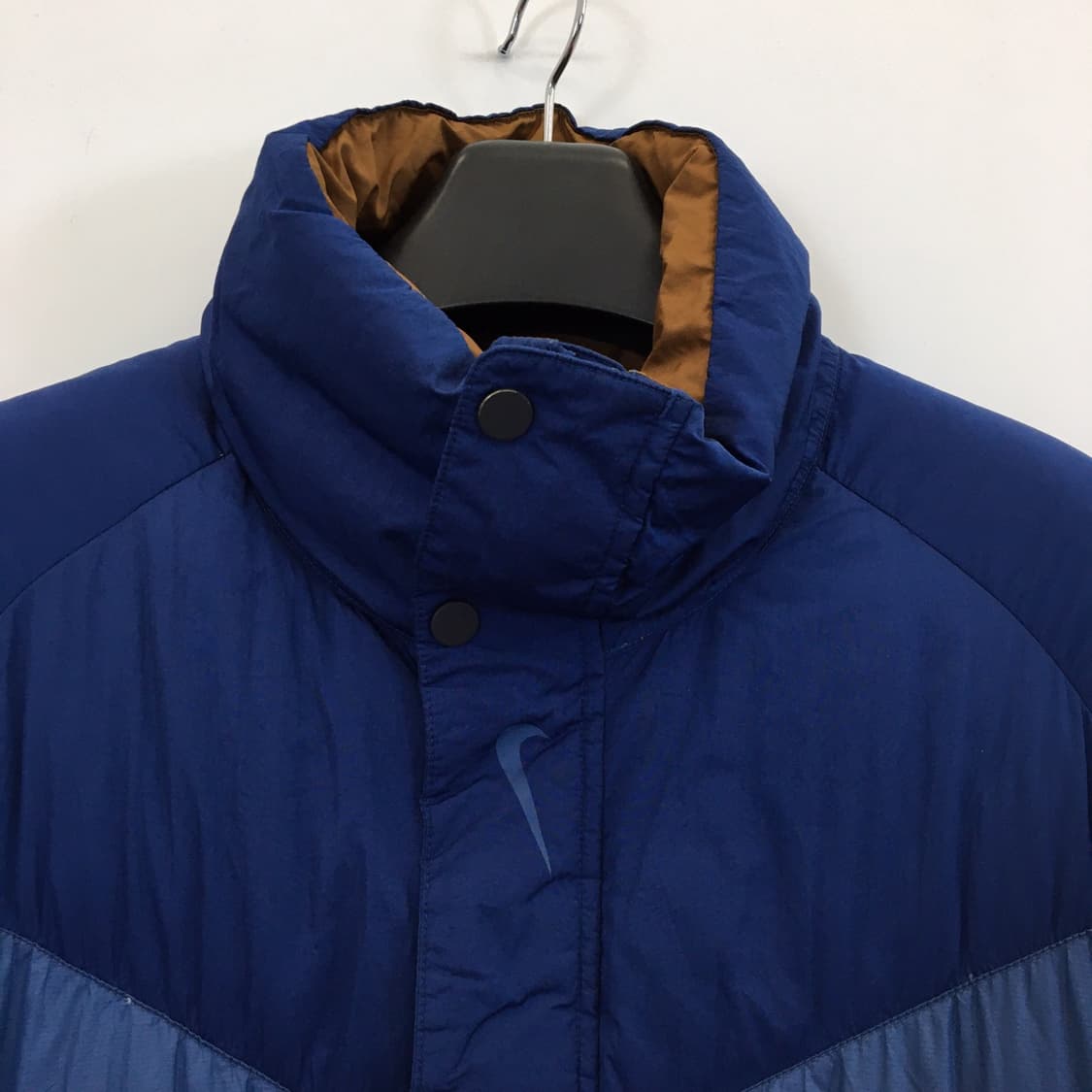 나이키 다운 필 그레이덕다운 블루 스우시패딩 L 상품이미지2