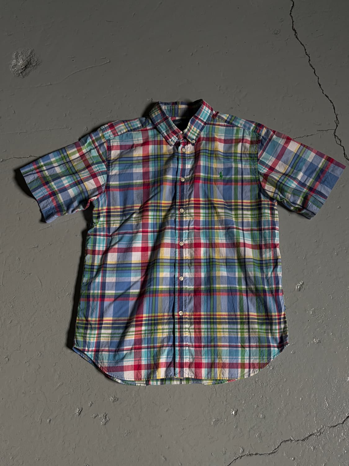 폴로 랄프로렌(Polo Ralph Lauren) 마드라스 체크 반팔셔츠 상품이미지1
