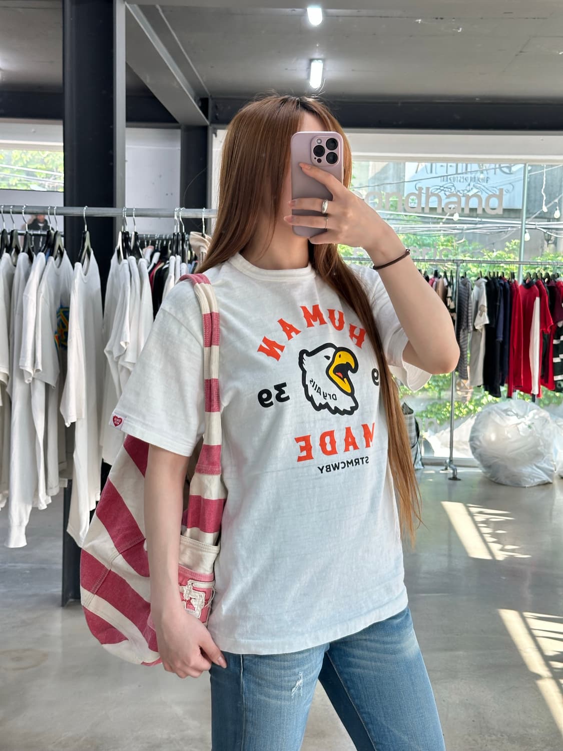 휴먼메이드 이글 그래픽 #07 반팔티 상품이미지3