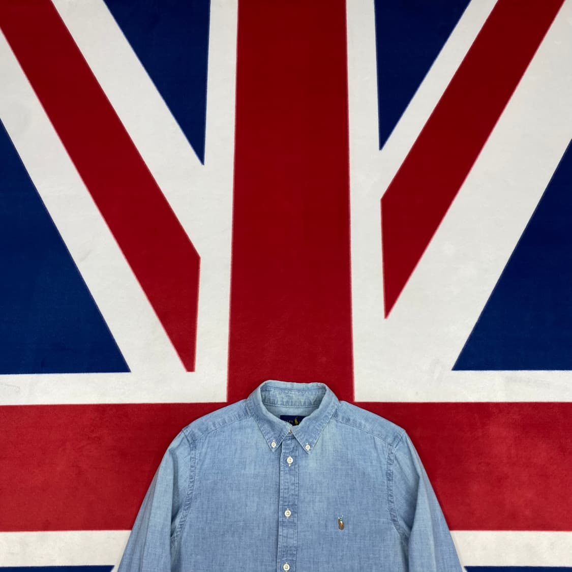 폴로 데님셔츠 실측 여성 55 상품이미지2