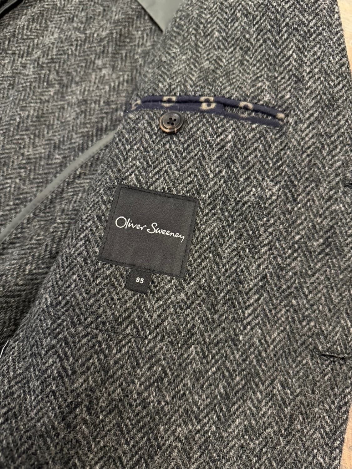 올리버스와니 테일러 자켓 남성 95-슬림100 상품이미지8